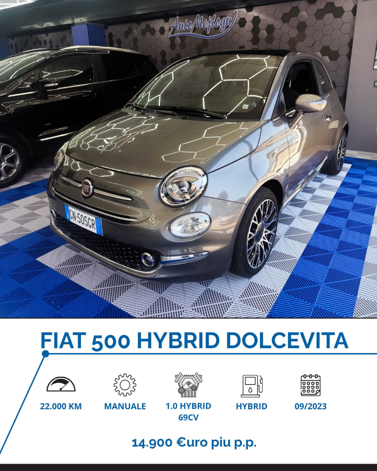 Fiat 500 1.0 Hybrid Dolcevita