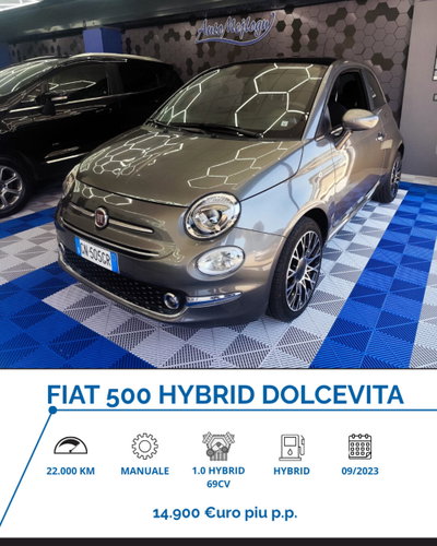 Fiat 500 1.0 Hybrid Dolcevita usata