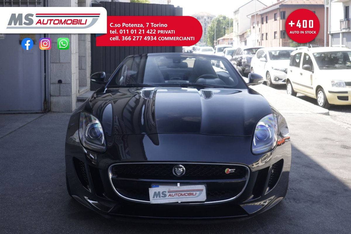 Jaguar F-Type Cabrio 3.0 V6 aut. AWD Convertibile S (10)