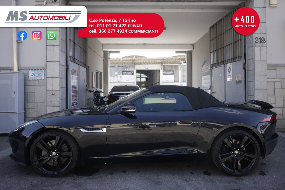 Jaguar F-Type Cabrio 3.0 V6 aut. AWD Convertibile S (4)