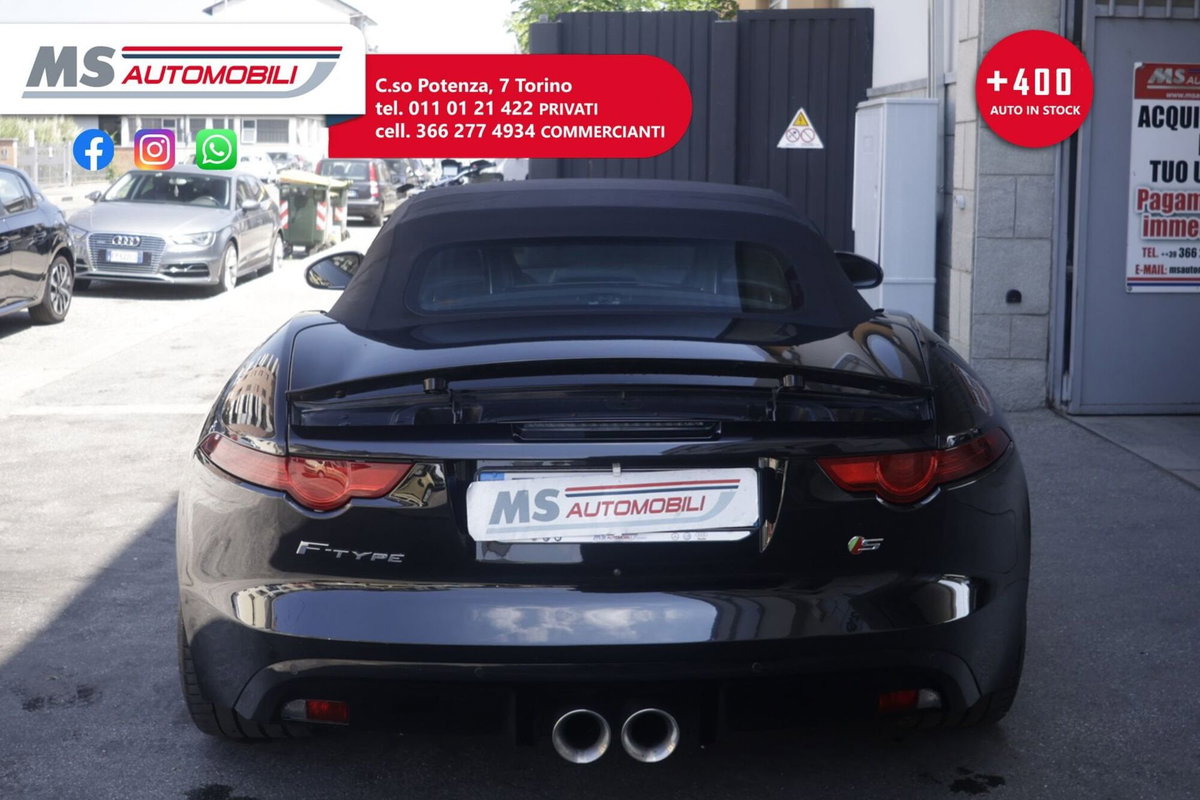 Jaguar F-Type Cabrio 3.0 V6 aut. AWD Convertibile S (7)
