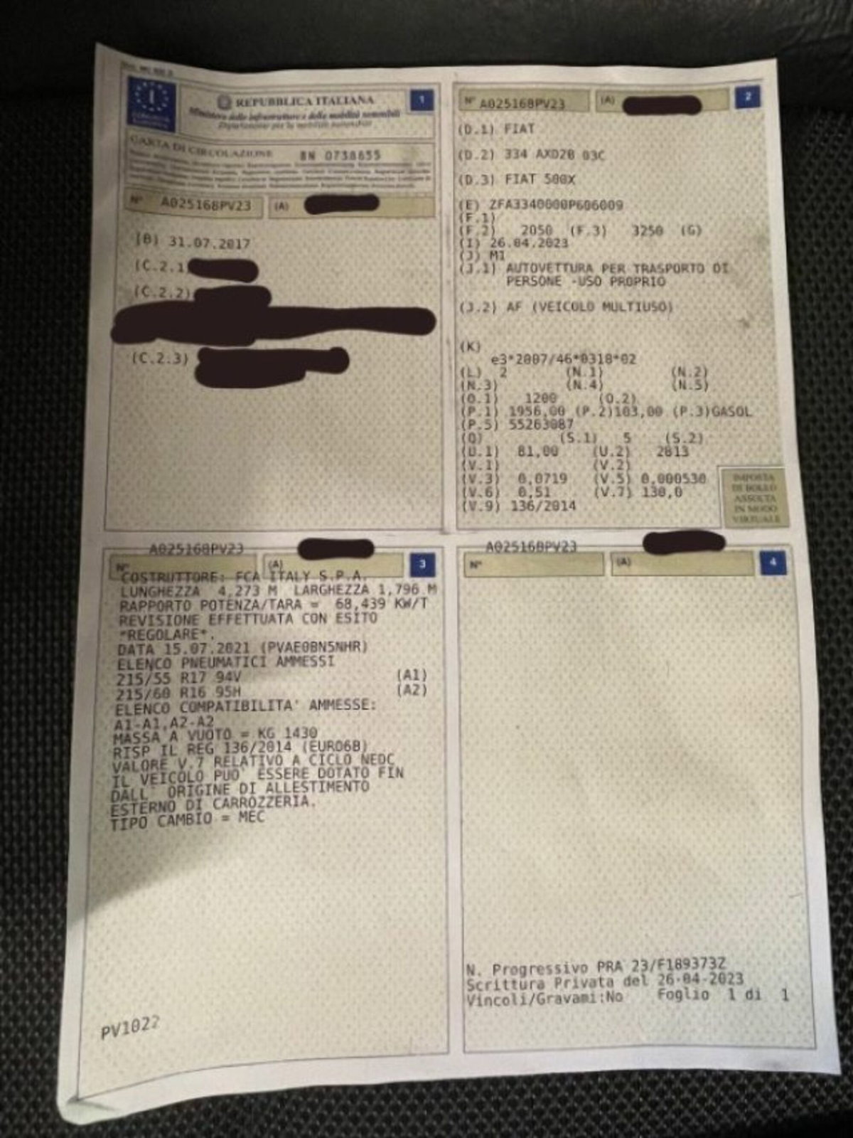 Fiat 500X 2.0 MultiJet 140 CV 4x4 Cross (10)
