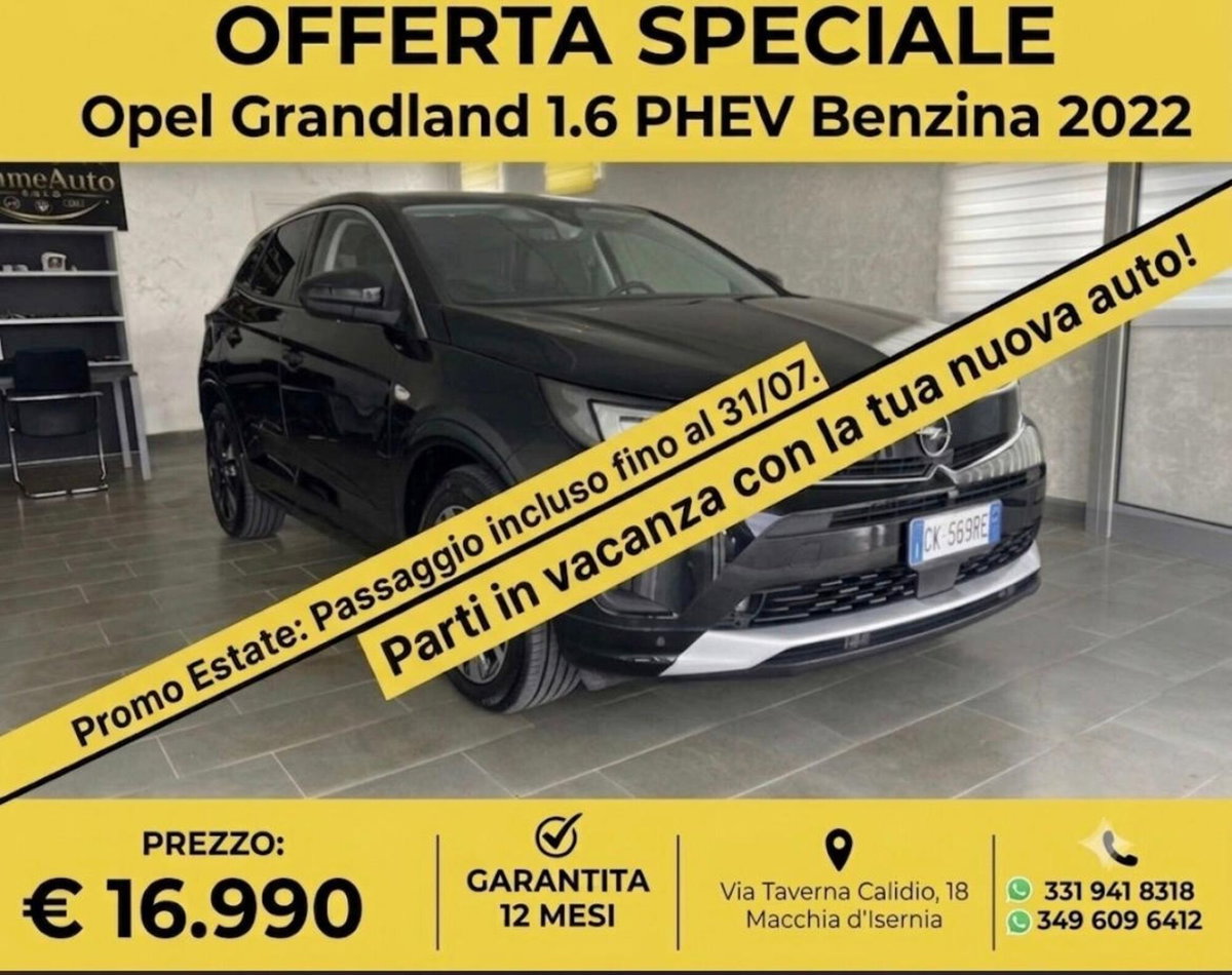Opel Grandland X 1.6 Turbo 180 CV Start&Stop aut. Ultimate