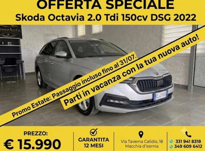 Skoda Octavia Station Wagon 2.0 TDI EVO SCR 150 CV DSG 4x4 Wagon Executive usata