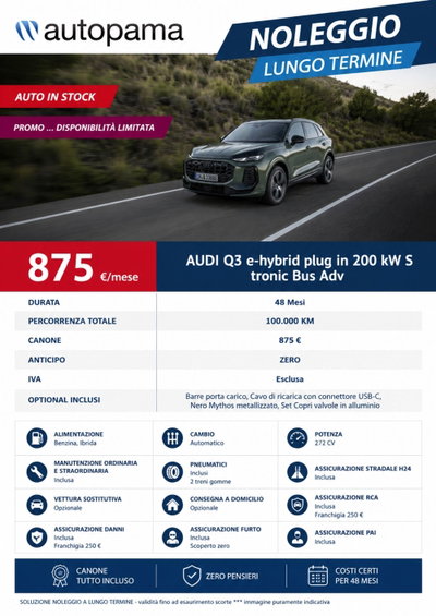 Audi Q3 35 TFSI S tronic Business Advanced nuova