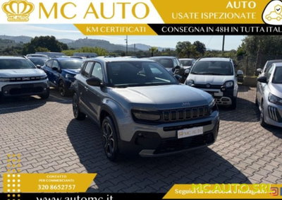 Jeep Avenger 1.2 turbo Summit fwd 100cv