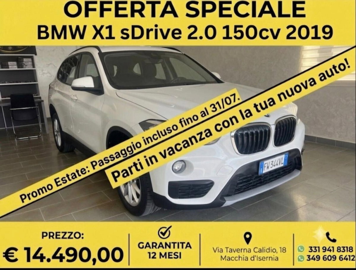 BMW X1 sDrive18d Advantage