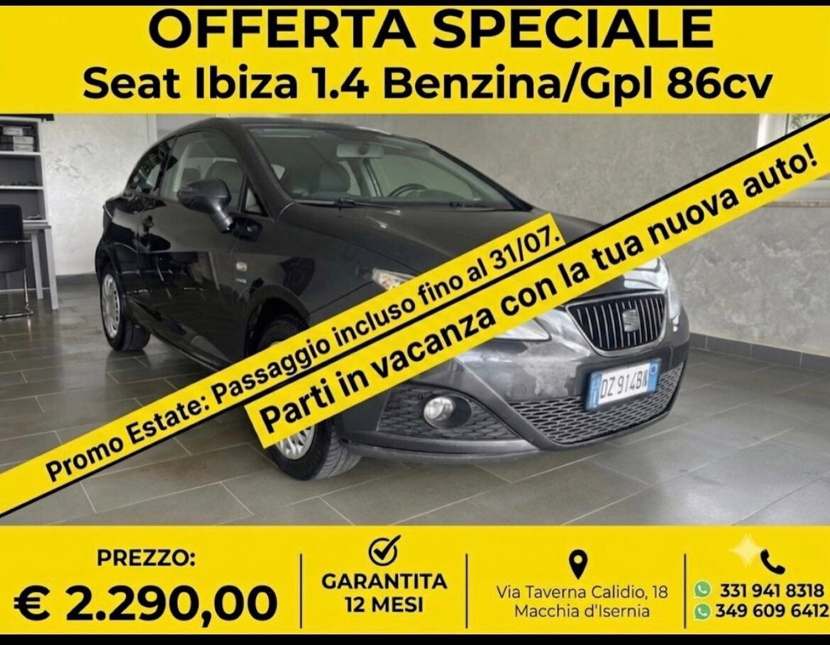 SEAT Ibiza 1.4 16V 85CV 3p. Sport