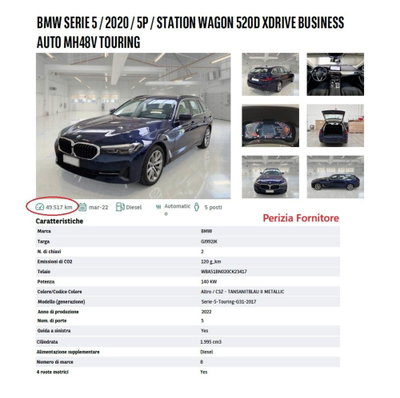 BMW Serie 5 Touring 520d 48V xDrive  Msport (14)