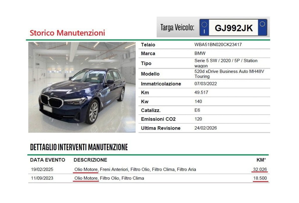 BMW Serie 5 Touring 520d 48V xDrive  Msport (15)