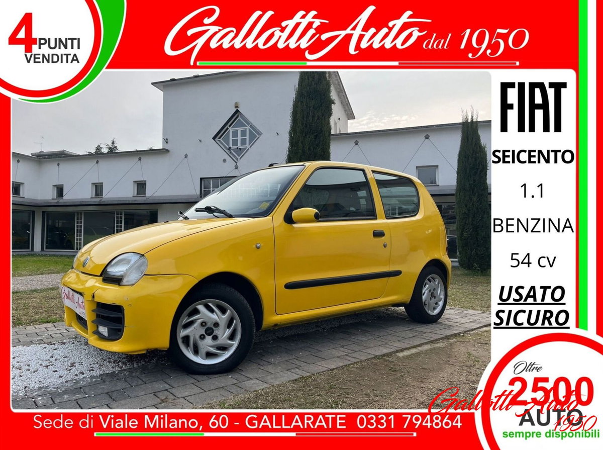 Fiat Seicento 1.1i cat EL