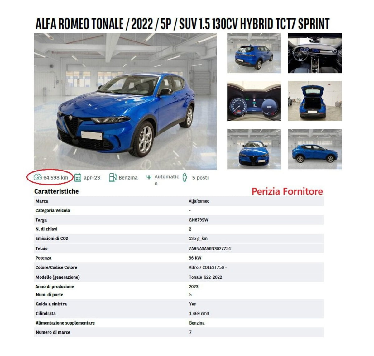 Alfa Romeo Tonale 1.6 Tonale 130cv tct6 (14)