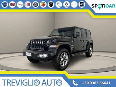 Jeep Wrangler Unlimited 2.2 Mjt II Sahara usata