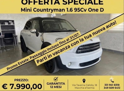 MINI Mini Countryman 1.6 One D Countryman usata