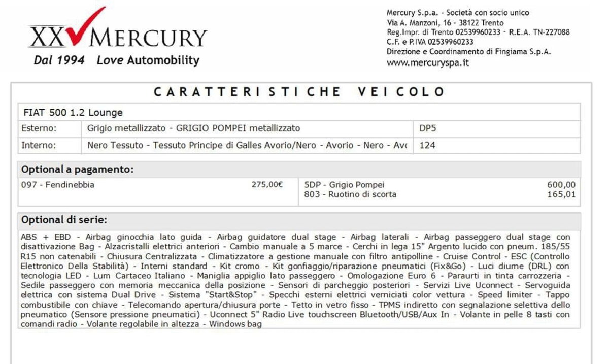Fiat 500 1.2 Lounge (8)