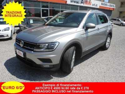 Volkswagen Tiguan 2.0 TDI SCR 4MOTION Style BlueMotion Technology usata