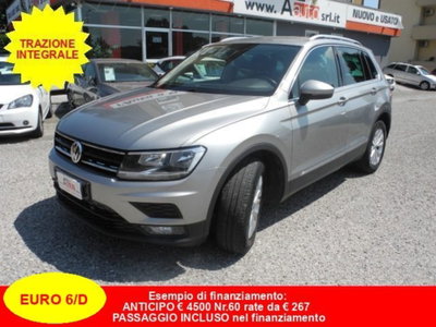 Volkswagen Tiguan 2.0 TDI SCR 4MOTION Style BlueMotion Technology usata