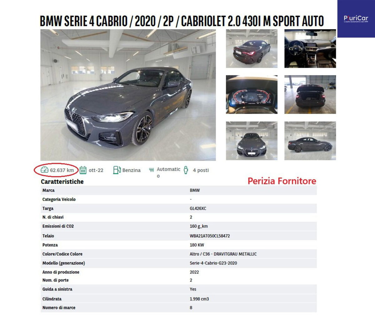 BMW Serie 4 Cabrio 430i  Msport (14)