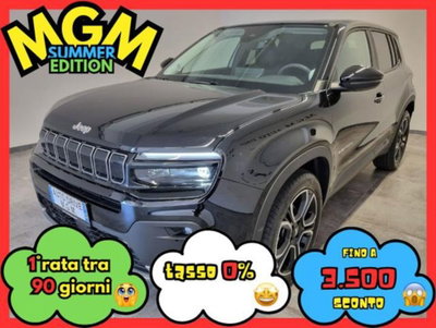 Jeep Avenger 1.2 turbo Summit fwd 100cv usata