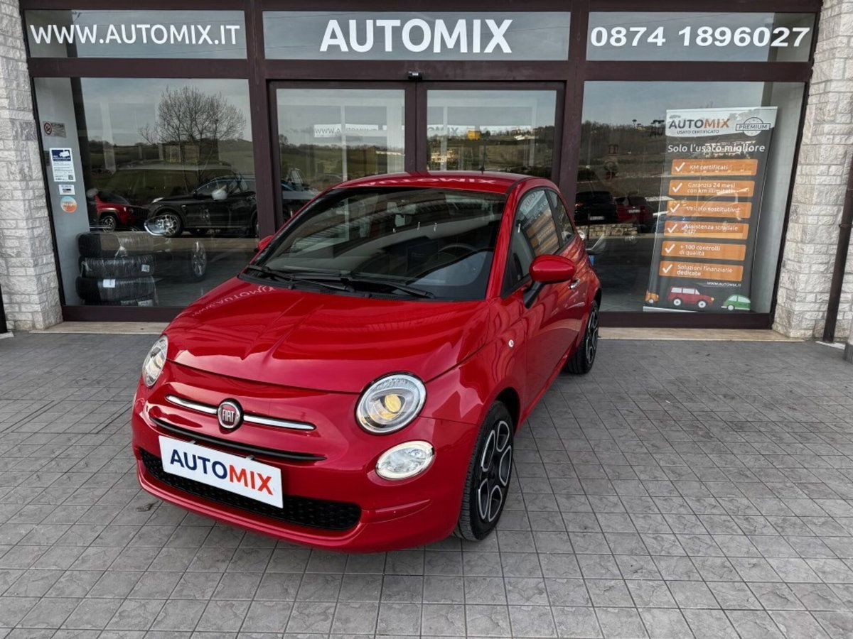 Fiat 500 1.0 Hybrid Red (2)