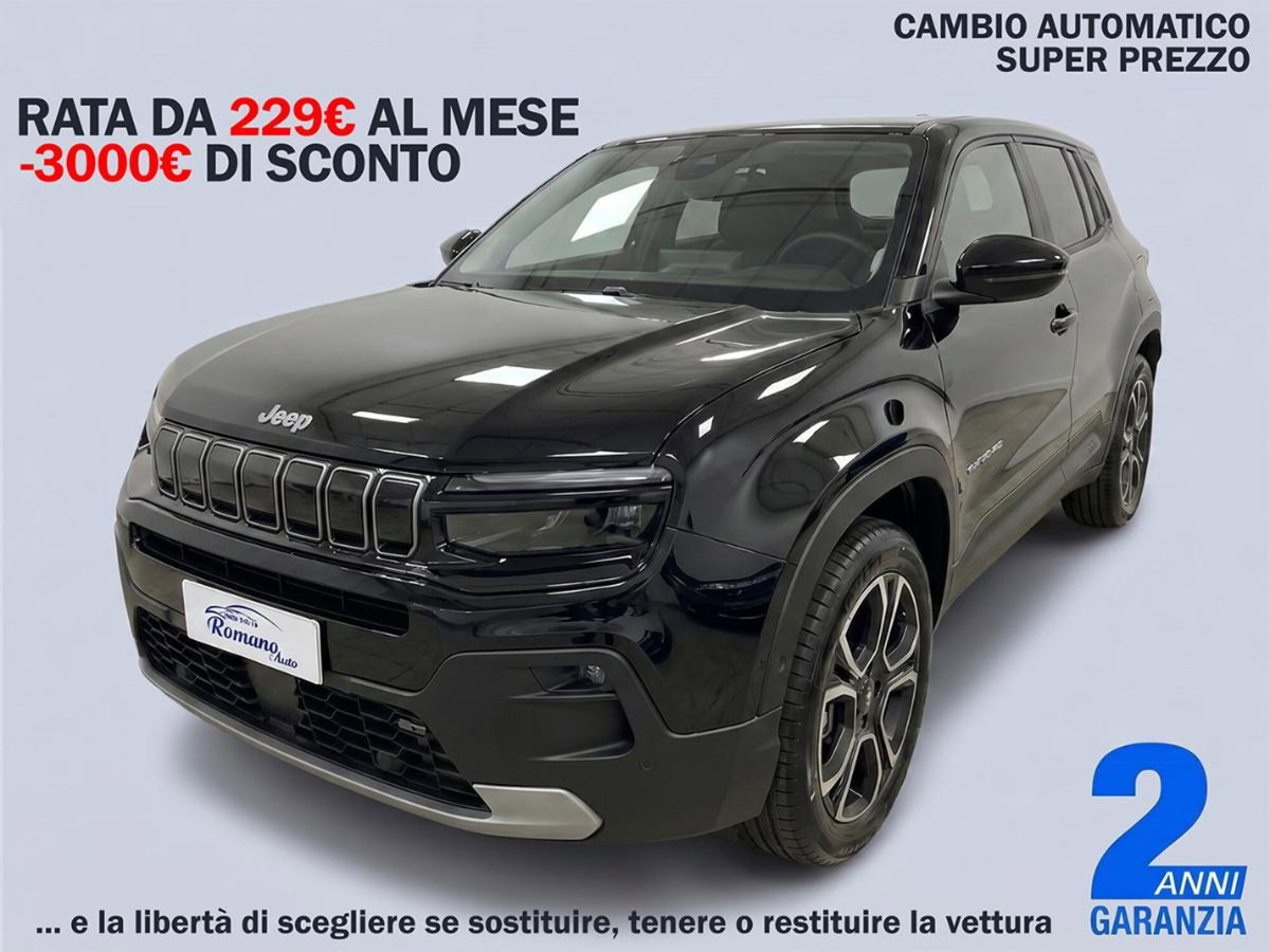 Jeep Avenger 1.2 turbo e-hybrid mhev Summit fwd 110cv edct6