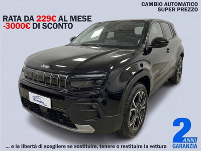 Jeep Avenger 1.2 turbo e-hybrid mhev Summit fwd 110cv edct6 nuova