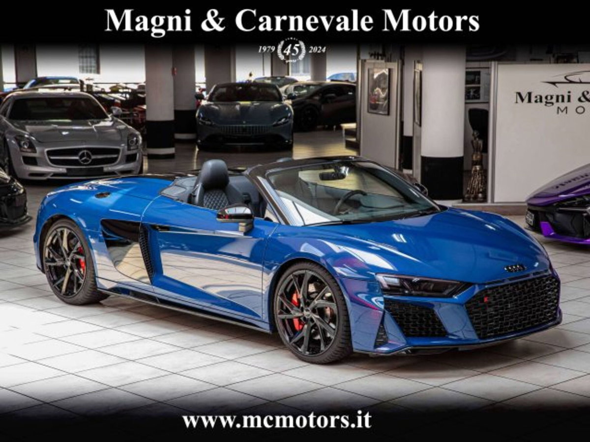 Audi R8 Cabrio Spyder 5.2 V10 performance rwd 570cv s tronic