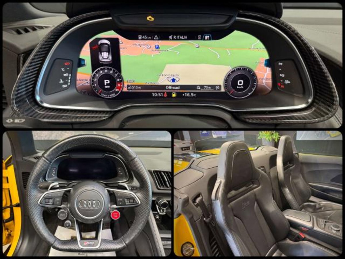 Audi R8 Cabrio Spyder 5.2 V10 Performance quattro 620cv s tronic (13)