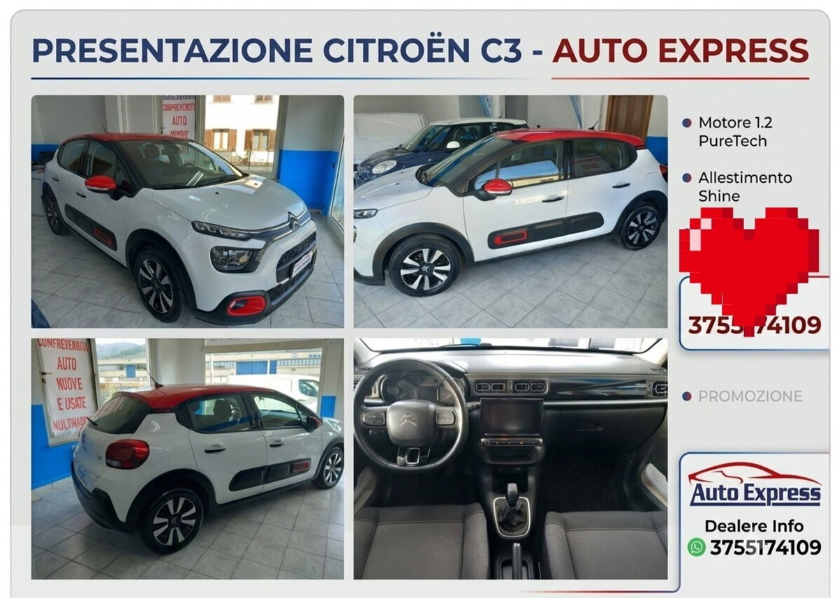Citroen C3 PureTech 82 S&S Uptown (2)