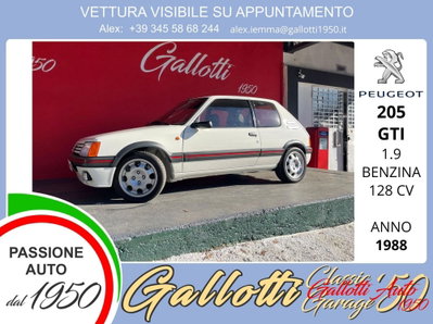 Peugeot 205 3 porte GTI usata
