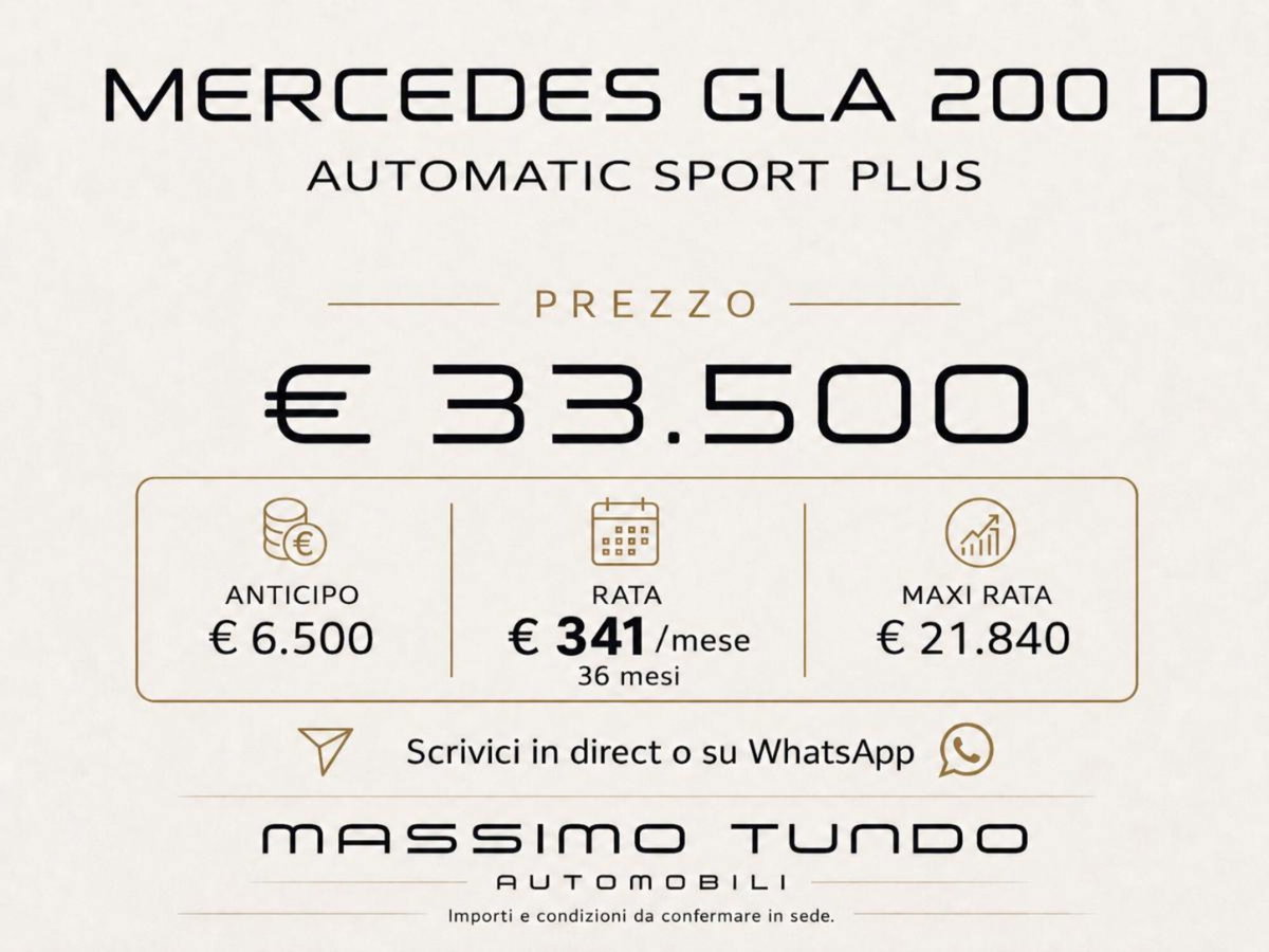 Mercedes-Benz GLA SUV 200 d Automatic Sport (18)