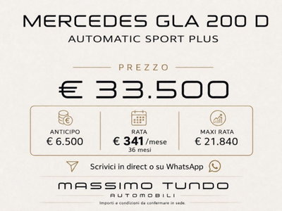 Mercedes-Benz GLA SUV 200 d Automatic Sport (18)