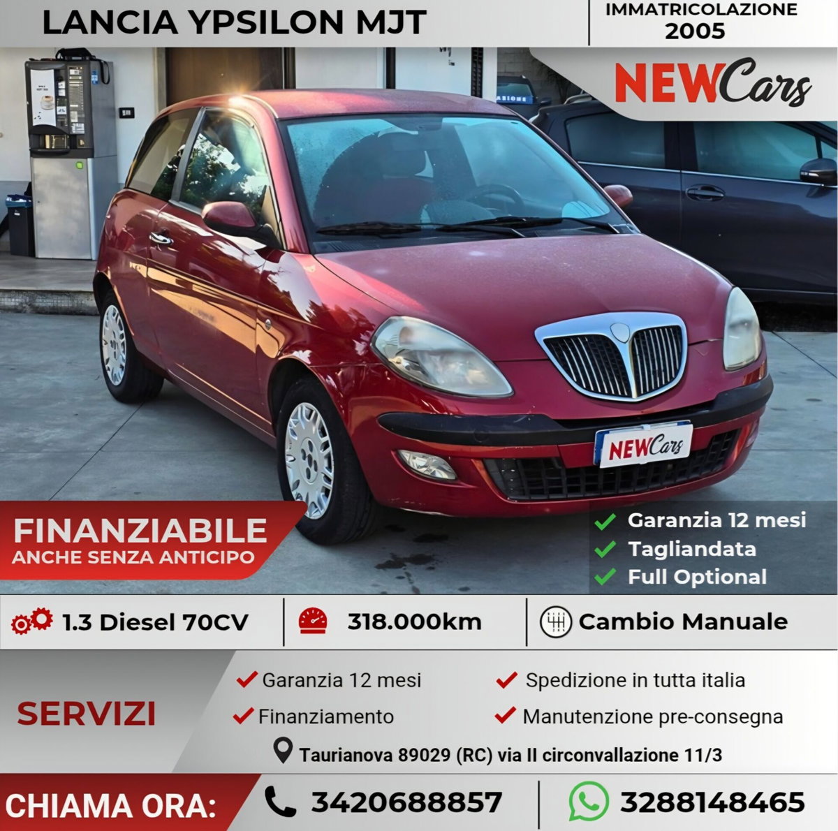 Lancia Ypsilon Multijet 16V Platino