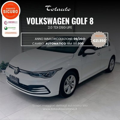 Volkswagen Golf Variant 2.0 TDI SCR DSG Life usata
