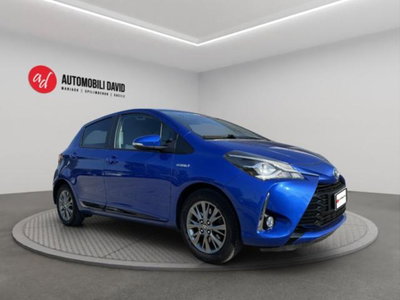 Toyota Yaris 1.5 Hybrid 5 porte Lounge Blue (2)