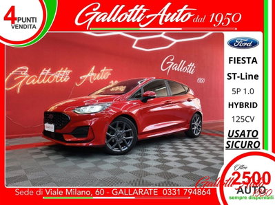 Ford Fiesta 1.0 Ecoboost Hybrid 125 CV DCT 5 porte ST-Line usata