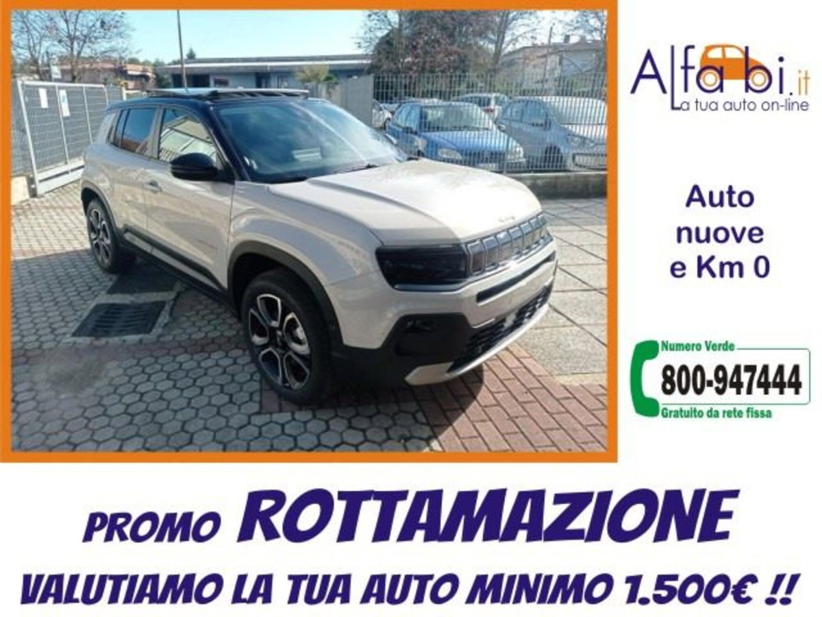 Jeep Avenger 1.2 turbo Summit fwd 100cv