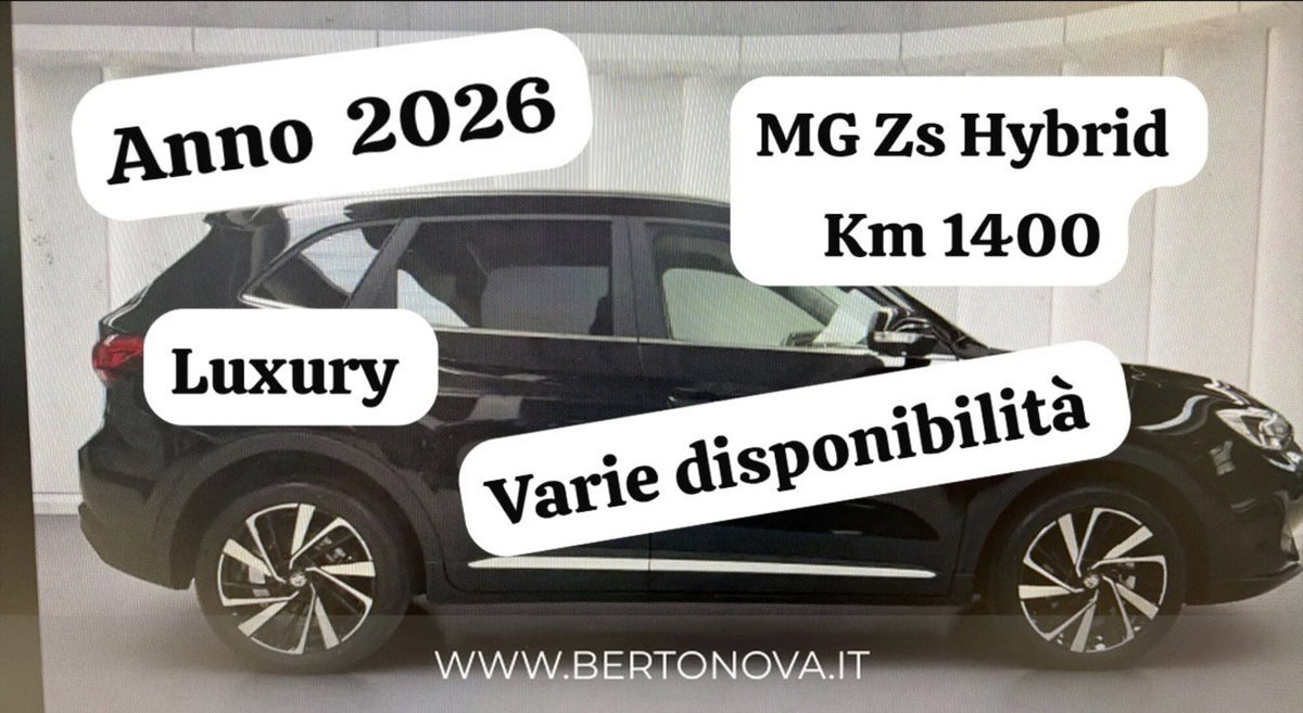 Mg ZS 1.5 hybrid+ Luxury auto
