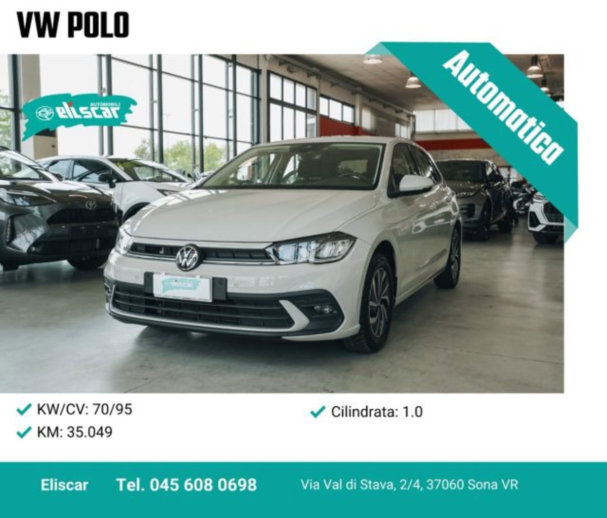 Volkswagen Polo 1.0 tsi Life 95cv dsg
