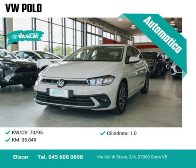 Volkswagen Polo 1.0 tsi Life 95cv dsg usata