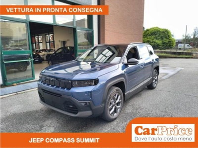 Jeep Compass 1.2 turbo 48V e-hybrid Summit fwd 145cv edct6 nuova