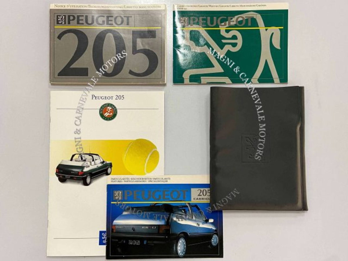 Peugeot 205 Cabrio Cabriolet Roland Garros (10)