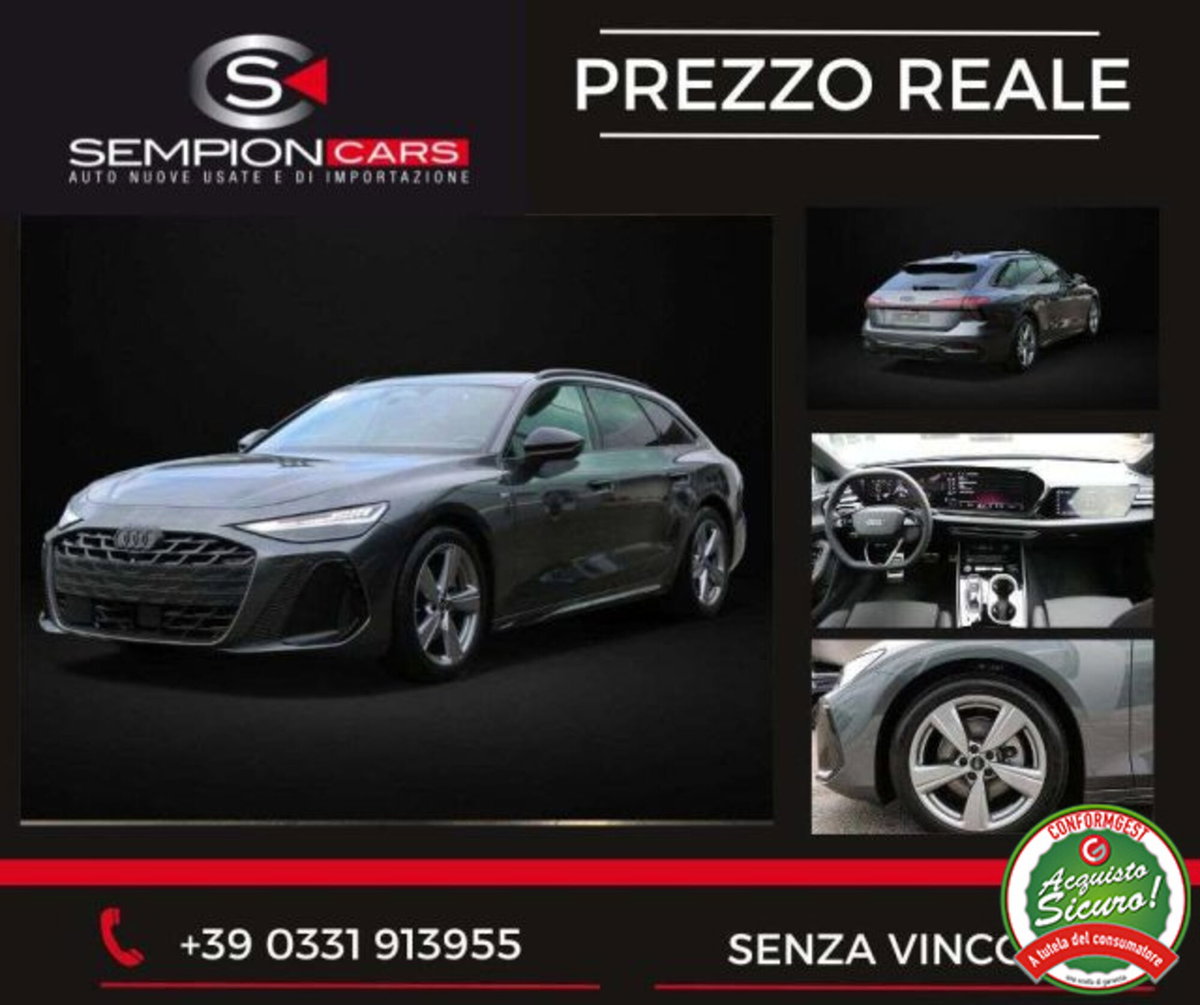 Audi A6 Avant 2.0 tdi mhev + S line edition 204cv s-tronic
