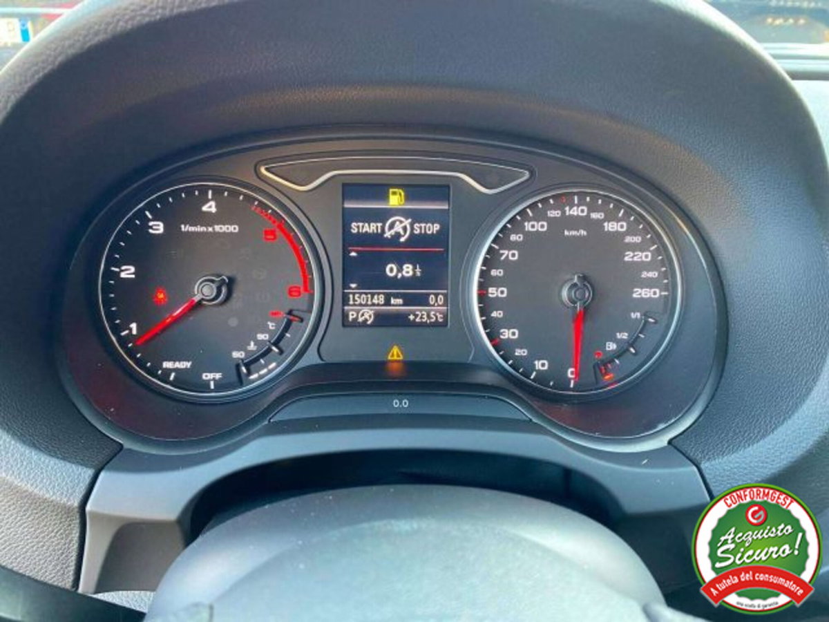 Audi A3 Sportback 2.0 tdi S line edition 150cv s-tronic (10)