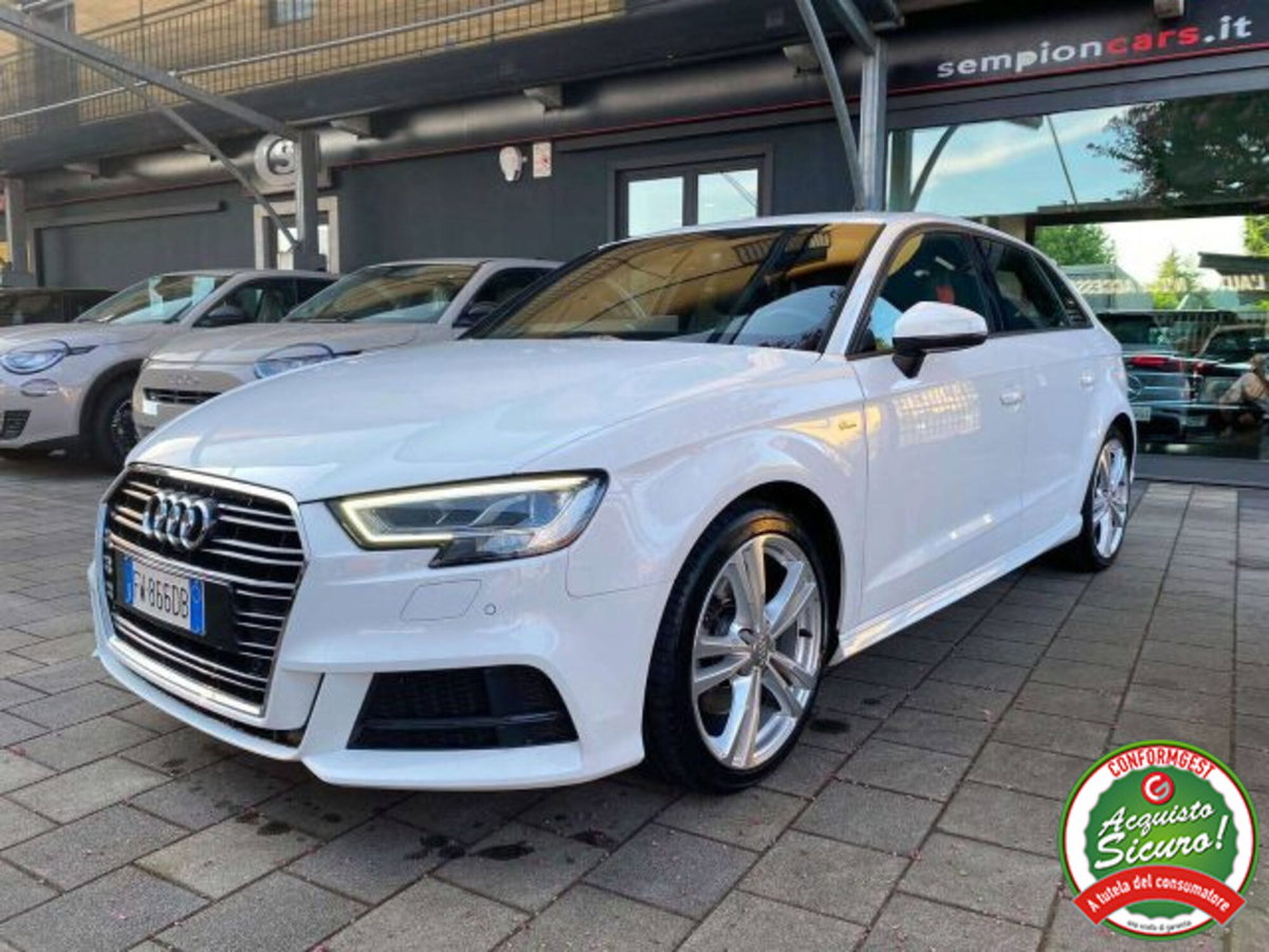 Audi A3 Sportback 2.0 tdi S line edition 150cv s-tronic (3)