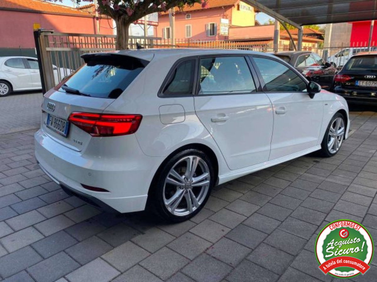 Audi A3 Sportback 2.0 tdi S line edition 150cv s-tronic (6)
