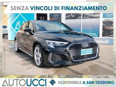 Audi A3 Sportback 35 TFSI S tronic S line edition usata