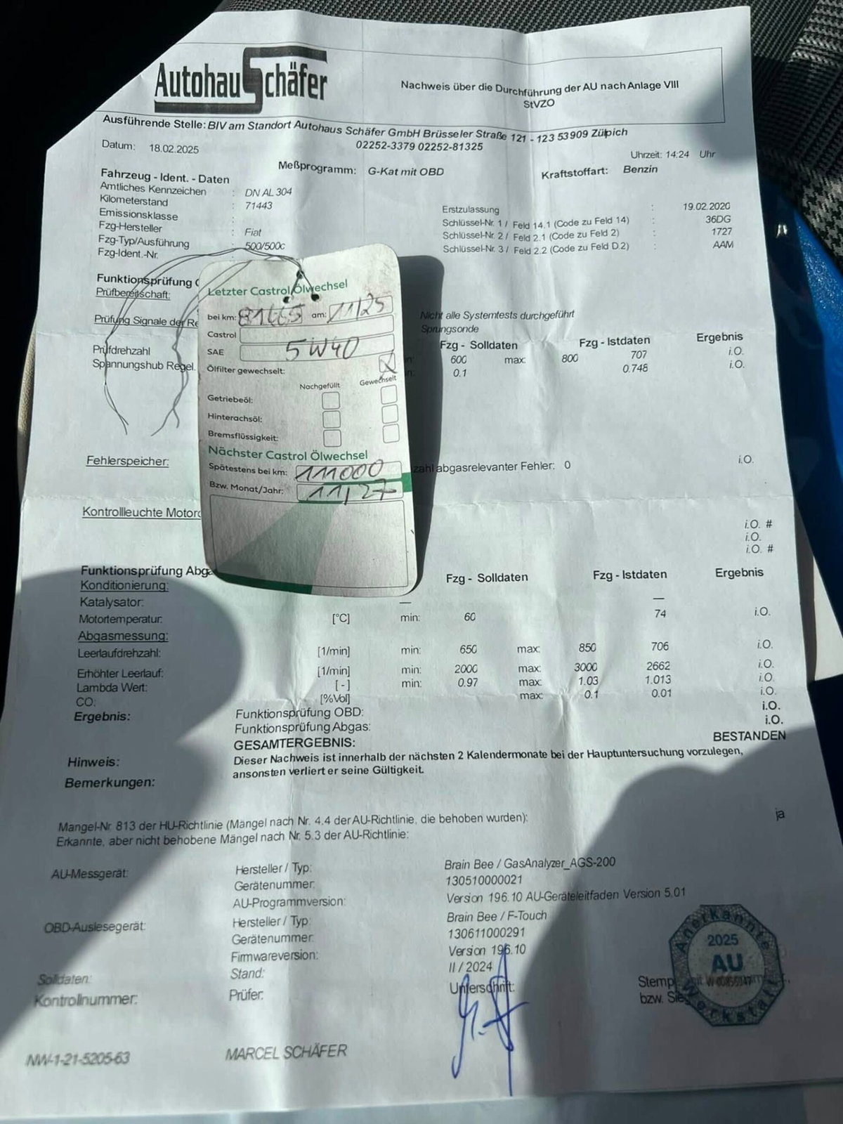 Fiat 500 1.2 Lounge (19)