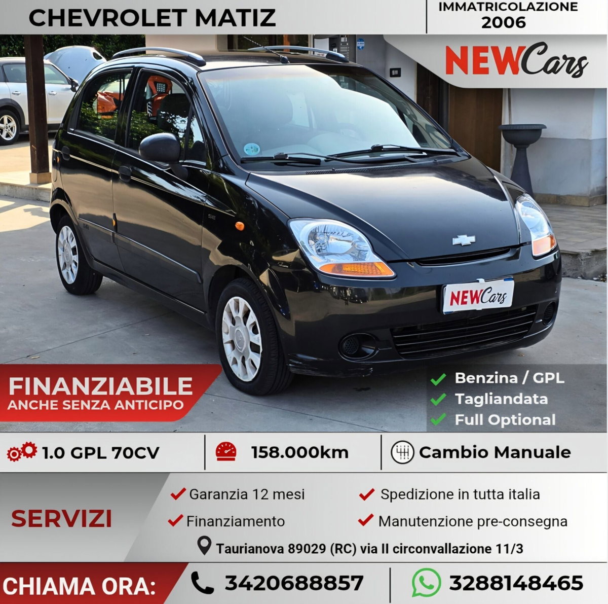Chevrolet Matiz 1000 SE Energy