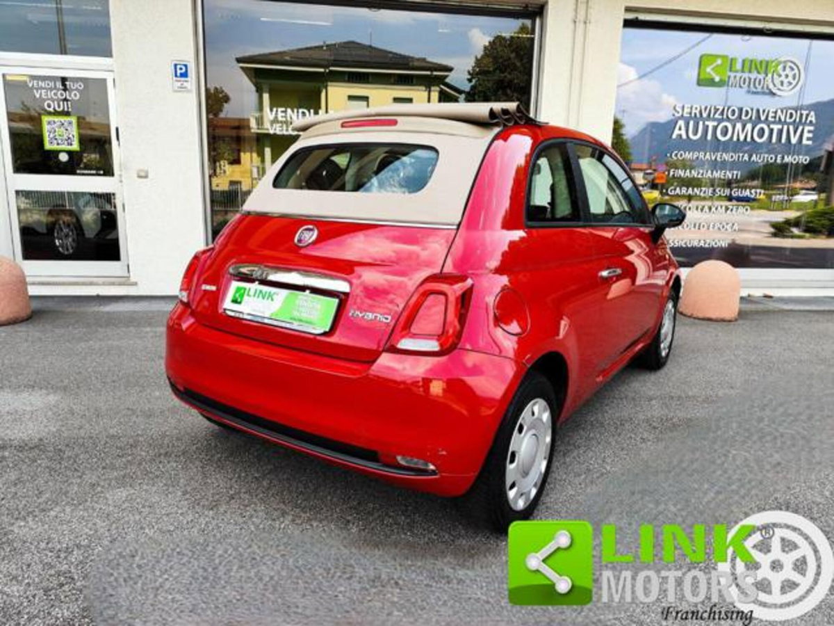 Fiat 500 Cabrio Red Cabrio 23,65 kWh (13)